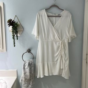 White Flirty Dress